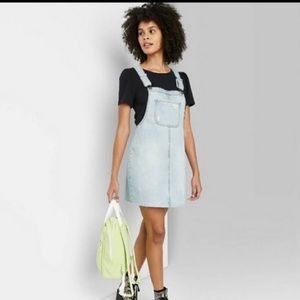 Wild Fable denim overall dress